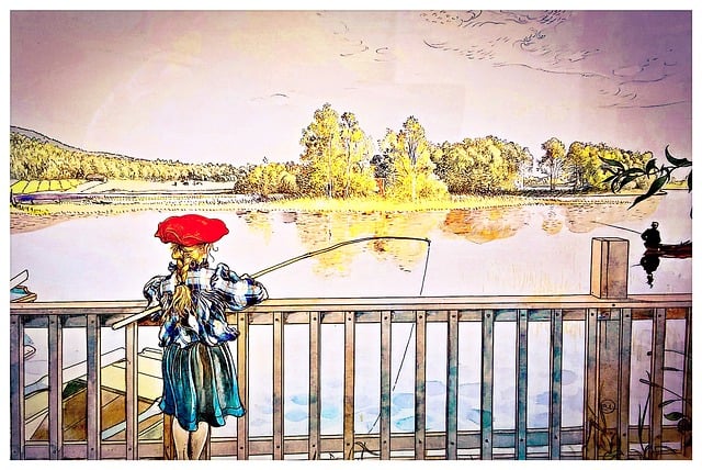 Free sweden art swedish artist carl larsson illustration