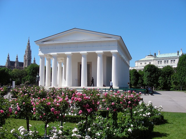Wien, Disse Tempel, Sightseeing, Sommer
