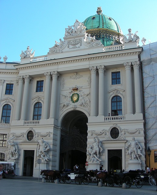 Wien, Michaelertor, Kuppel