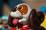 toy, dog, flea market