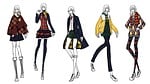 clothing, sketch, figure