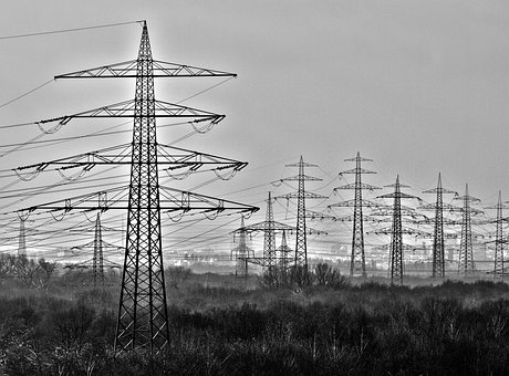 Energi, Elektricitet, El -Pyloner