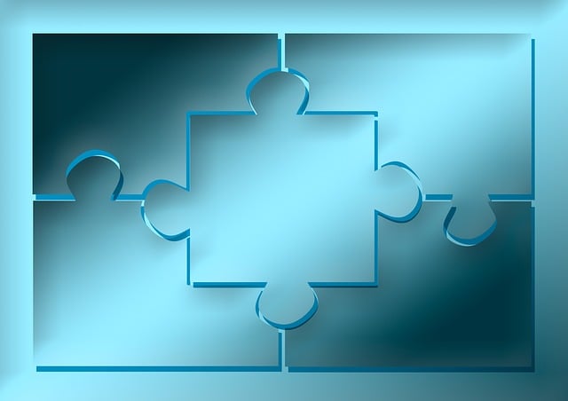 Free puzzle share togetherness illustration