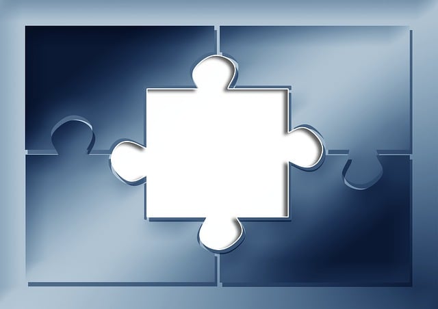 Free puzzle share togetherness illustration