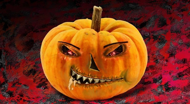 Free pumpkin halloween background vegetables illustration