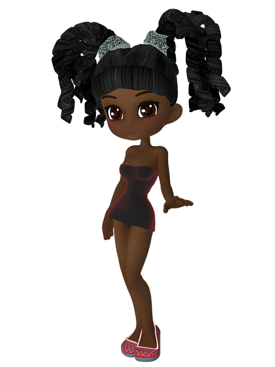 toon female pretty free image on pixabay