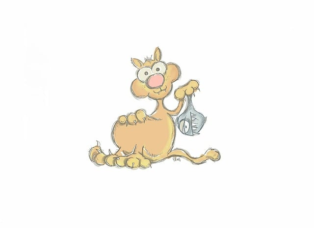 Gato, Minino, Animal, Hambriento, Pez