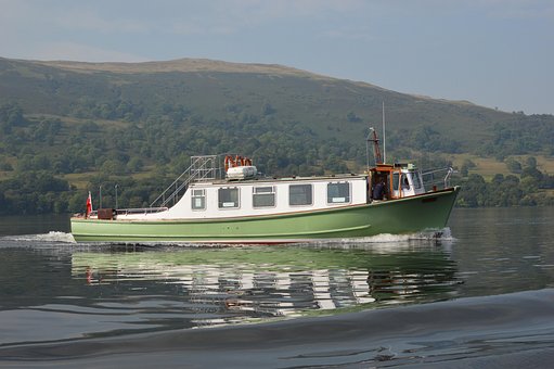 Seen, Dampfer, Seenplatte, Boot