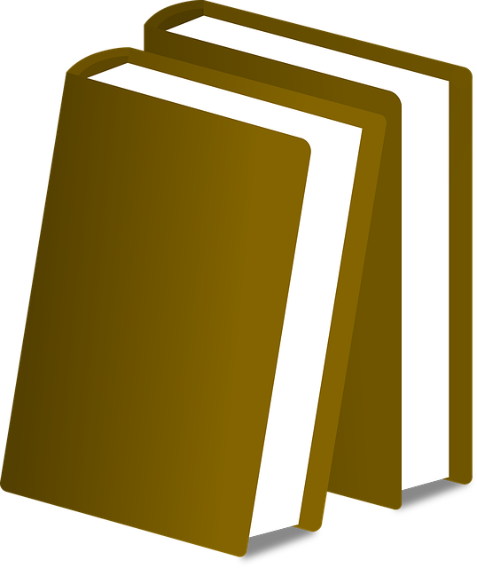 Free a book brown graphic vector