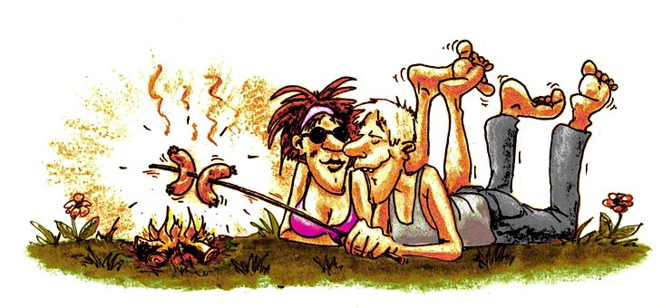 Barbecue, Sausage, Bratwurst, Fire