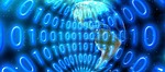 binary, code, globe