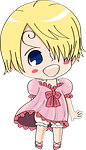 cute cartoon characters, hong custard, cute