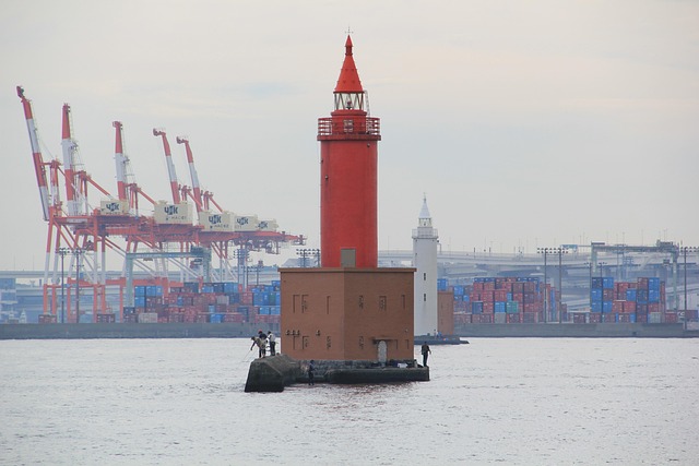 Free Lighthouse Fishermen photo and picture