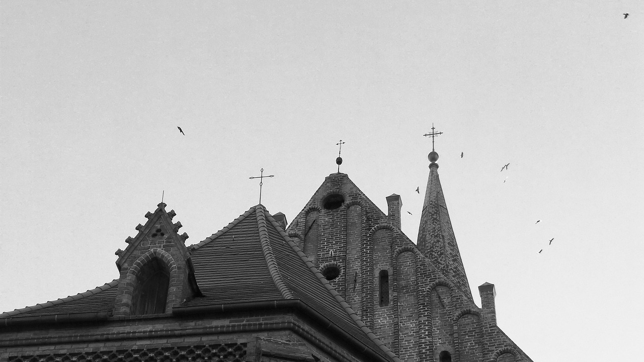 Church Black And White Buildings - Free photo on Pixabay - Pixabay