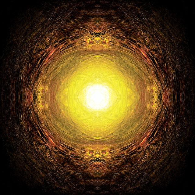 Free tunnel light almost dead illustration