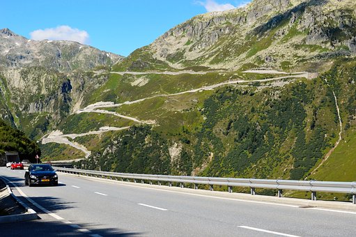 Furka-Pass, Passieren, Alpen, Reisen