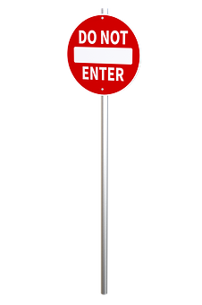 no entry images pixabay download free pictures