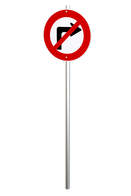 Free no right turn traffic sign transportation illustration