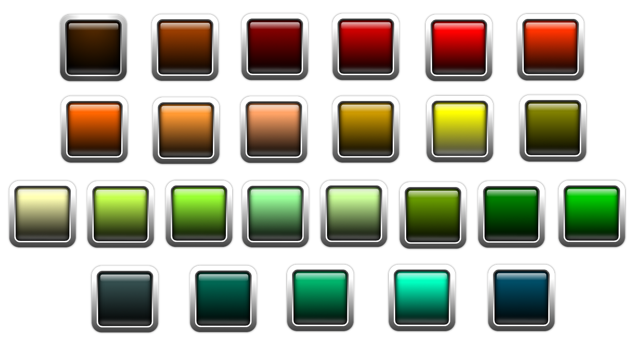 Download free HD stock image of Button Icon Free button icon square illustration