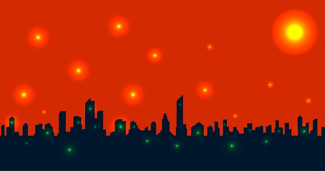 Free city light nature illustration