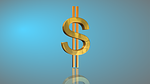 dollar, 3d, money