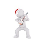 white male, 3d model, figure
