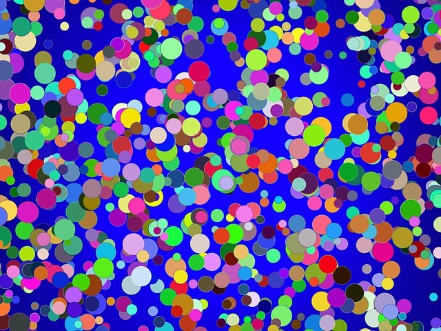 Geburtstag, Konfetti, Bunt, Feiern