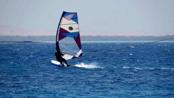 Surfer, Meer, Surfbrett, Sommer