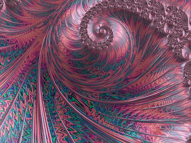 Free fractal artwork digital illustration