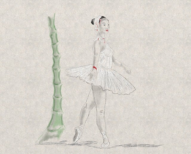 Dança, Balé, Macio, Desenho Digital