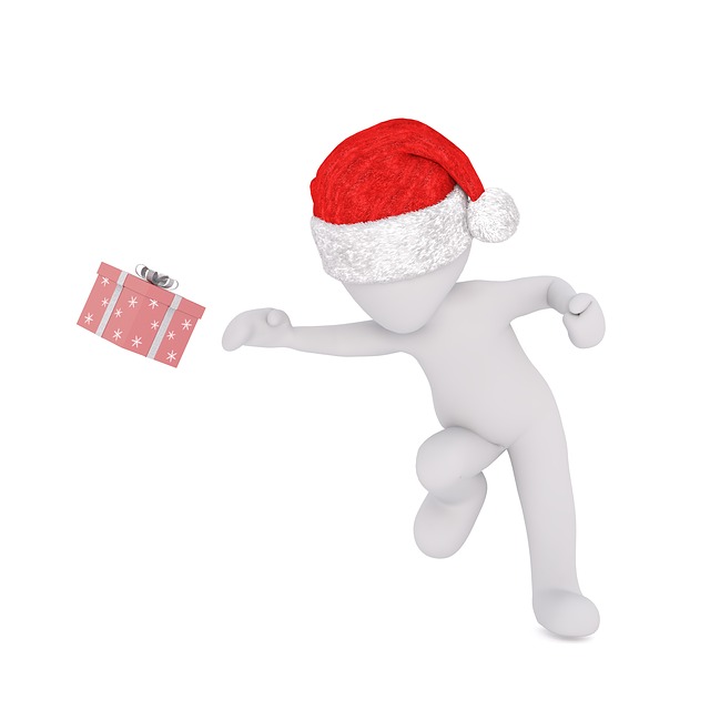 Weihnachten, Weiße Männchen, Ganzkörper