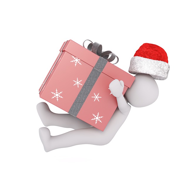 Weihnachten, Weiße Männchen, Ganzkörper