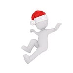 christmas, white male, full body