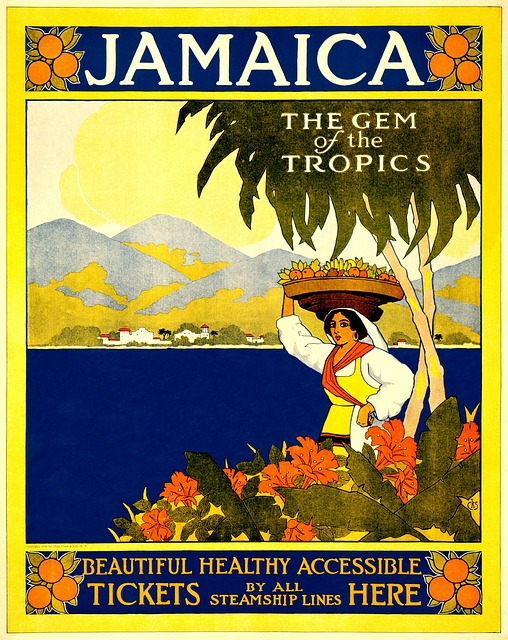 Free vintage retro poster illustration