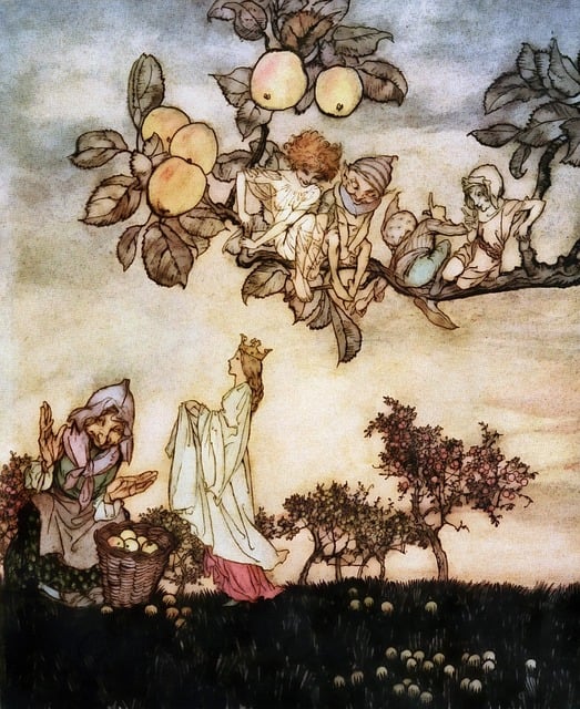 Free arthur rackham vintage victorian illustration