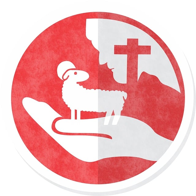 Free logo holy lamb music illustration