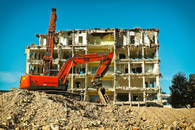 Free Construction Site Excavator photo and picture