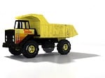 truck, yellow, transport