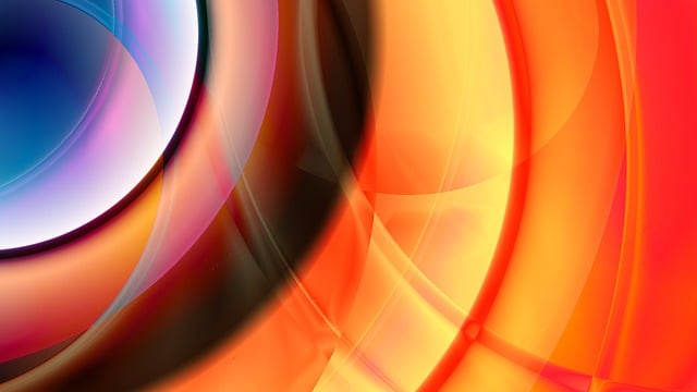 Free solar glow light illustration