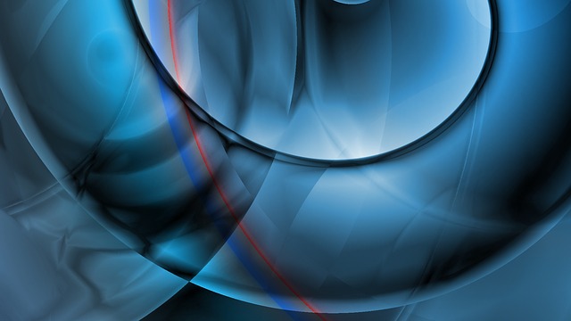 Free space magnet dark illustration