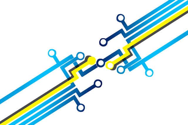 Free circuit board circuits trace illustration