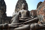 lop buri, phra prang sam yot, monkey