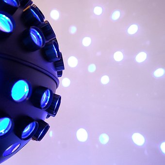 Verlichting, Dj, Disco, Vlekken, Led