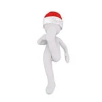 christmas, white male, full body