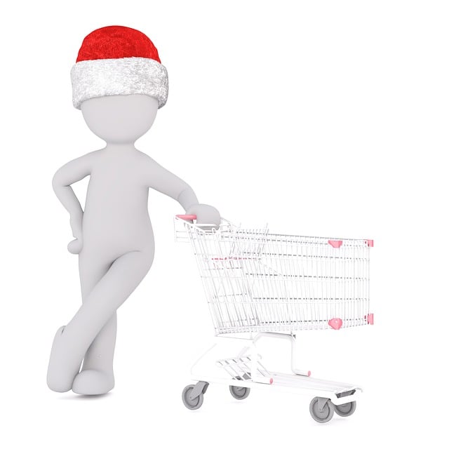 Free christmas white male whole body illustration