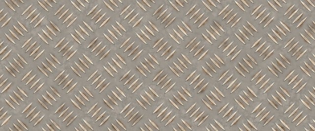 Free banner header metal plate illustration