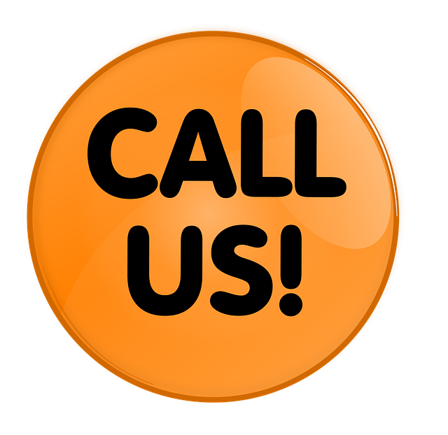 Free button round contact illustration