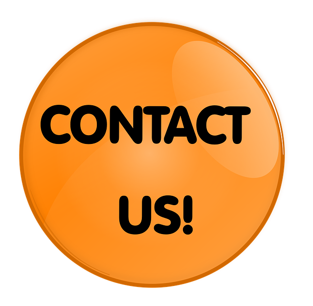 Free button round contact illustration