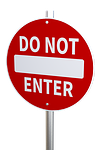 no entry, traffic restriction, prohibited