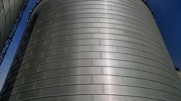 Free Grain Bin Farm photo and picture